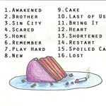 Spoiled Cake - Album Booklet Artwork